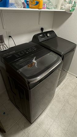 Samsung dryer and washer