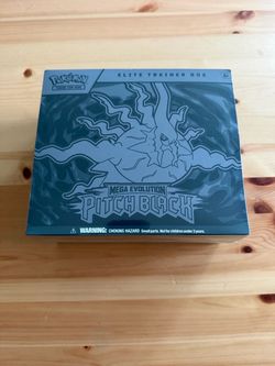 Sealed Pitch Black elite trainer box ETB  pokemon packs
