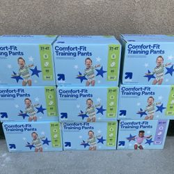 Baby Diapers and Trainer Pull Ups