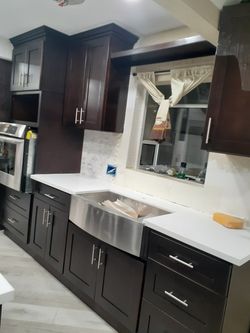 Kitchen cabinets