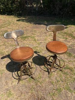 Handmade stools set