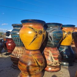 Metal Yard Art, BIRDBATHS & POTTERY 🌵 🌺 