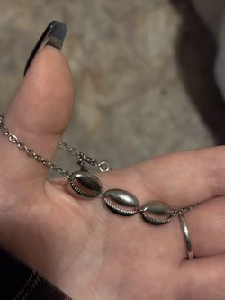 Sterling Silver Beach Shell Bracelet 