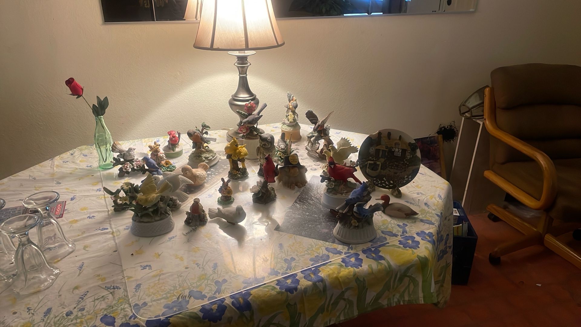 Lot Of Bird Figurines