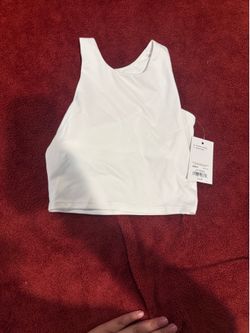 Girls size 8 crop gym shirt new