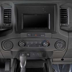 2024 nissan frontier radio casing