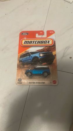 Matchbox 2022 Ford Bronco Sport