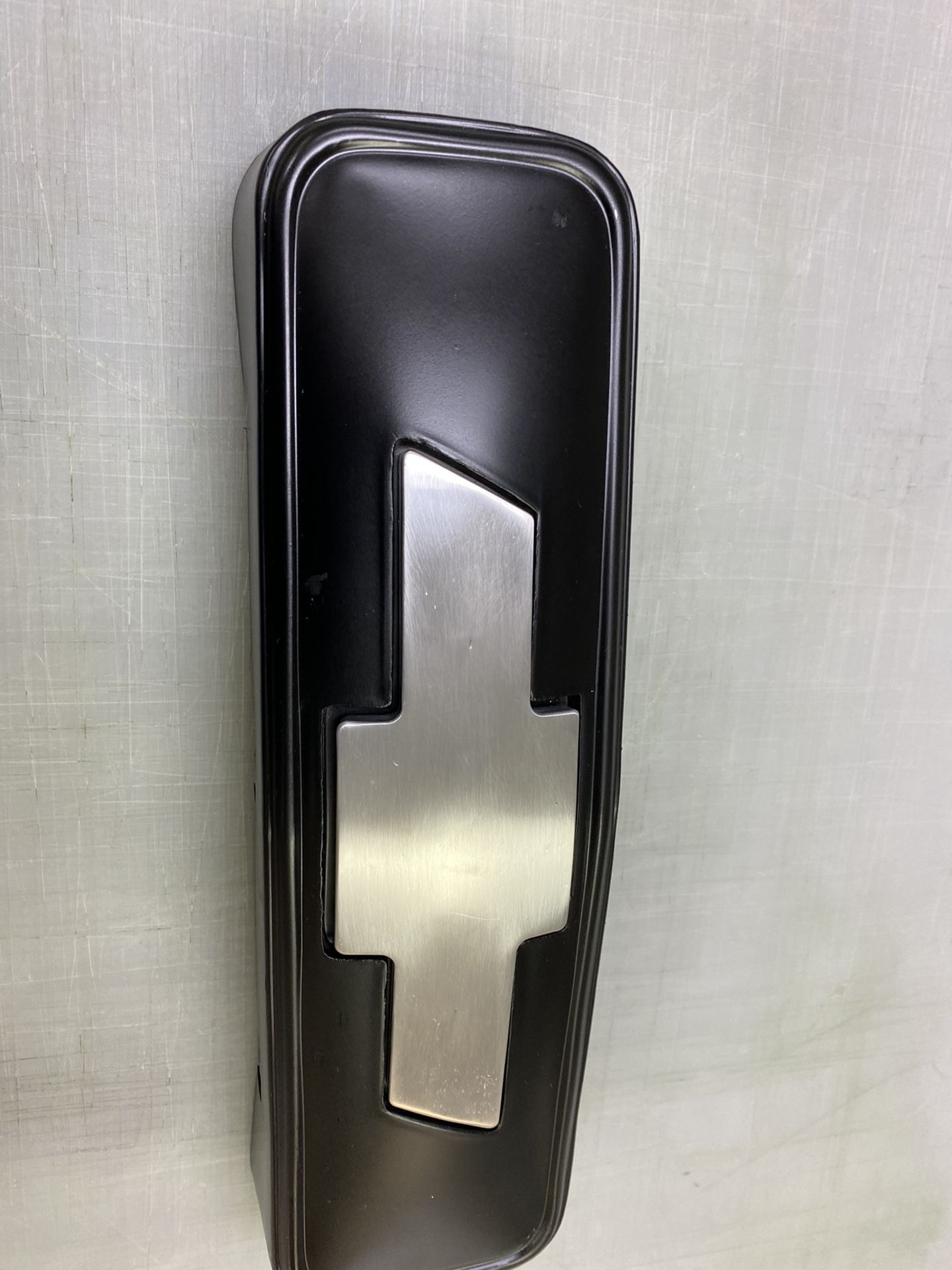 Emblem For Chevy Obs Cheyenne Mexican Style Brushed Aluminum Bowtie