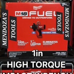 Milwaukee High Torque Impact Wrench 1in Fuel M18 