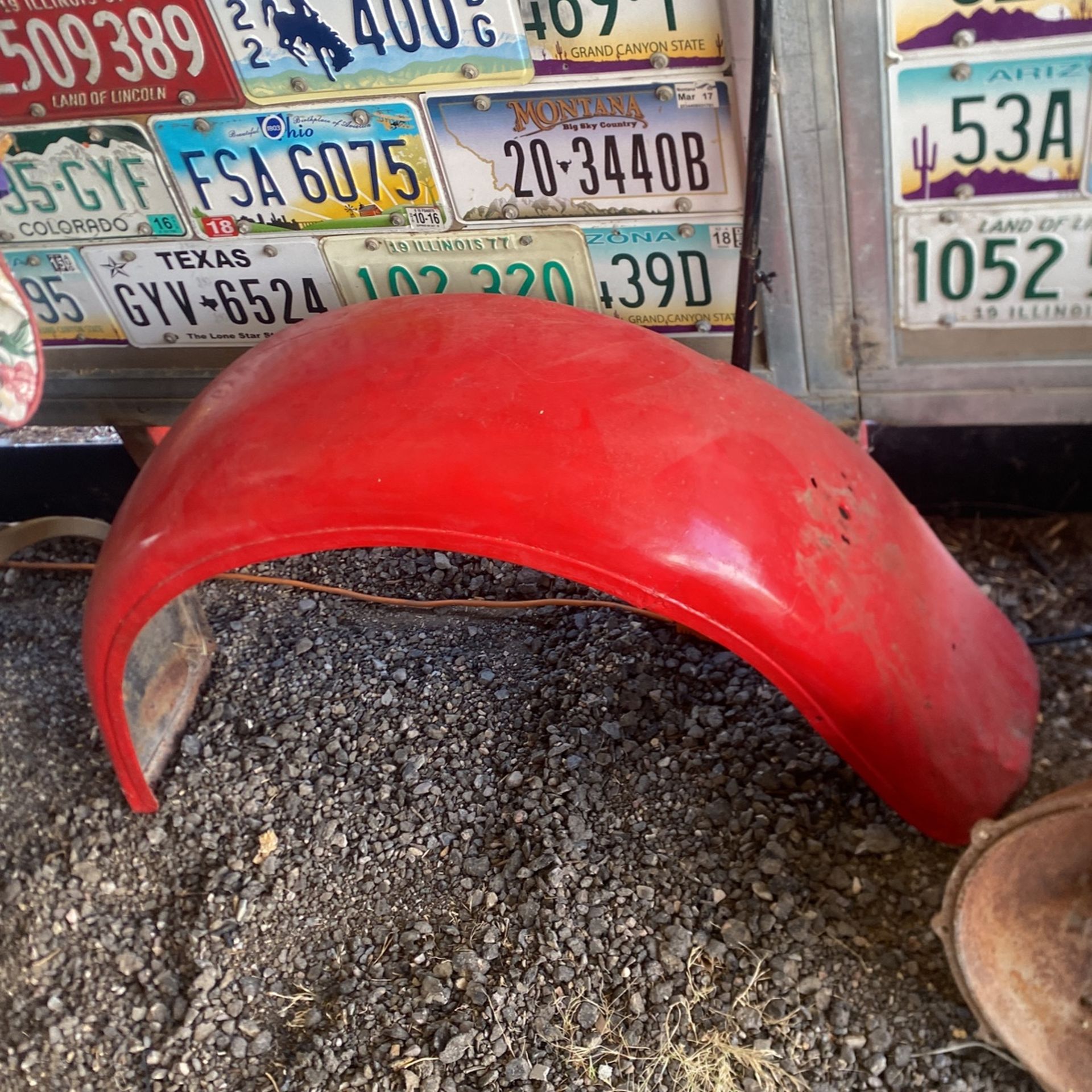 Antique Car Fender