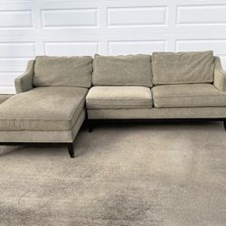 Sectional Free Delivery Sofa Couch Chaise