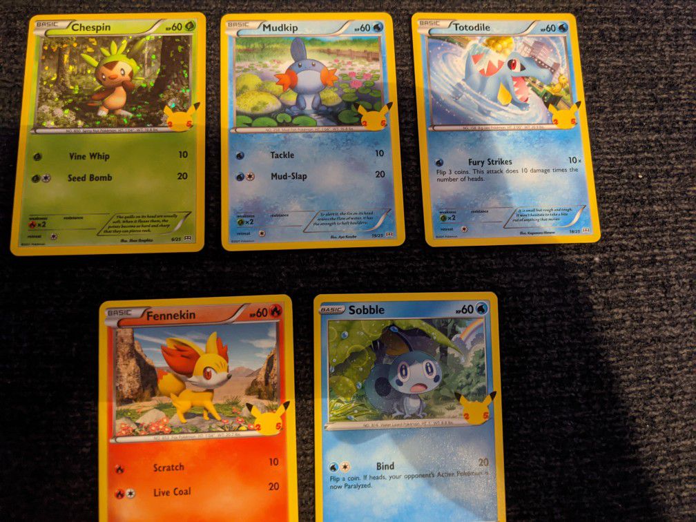 Mcdonald's Pokemon Cards 