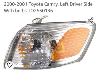 Left signal light for 2000 Toyota Camry