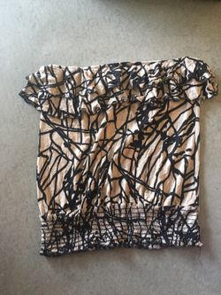 Till ya cute Ruffles halter top medium