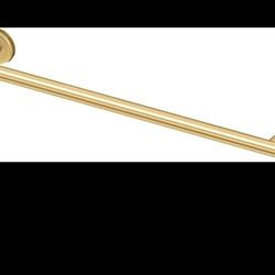 Gatco Latitude II 18 in. Towel Bar in Brushed Brass 4231 (Gold)