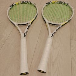 Tecnifibre TFX1 300 Tennis Racket - Grip Size 4 1/4" (2 Rackets, both 9.5/10)