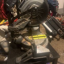 Cordless Chop Saw W Battery And Charger