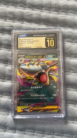 CGC Pristine 10 Mega Sharpedo ex 098/080 M2 Inferno X Japanese Holo SR