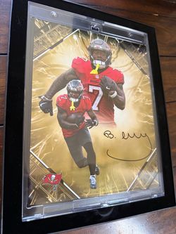 Bucky Irving Signed Tampa Bay Buccaneers Trading Card