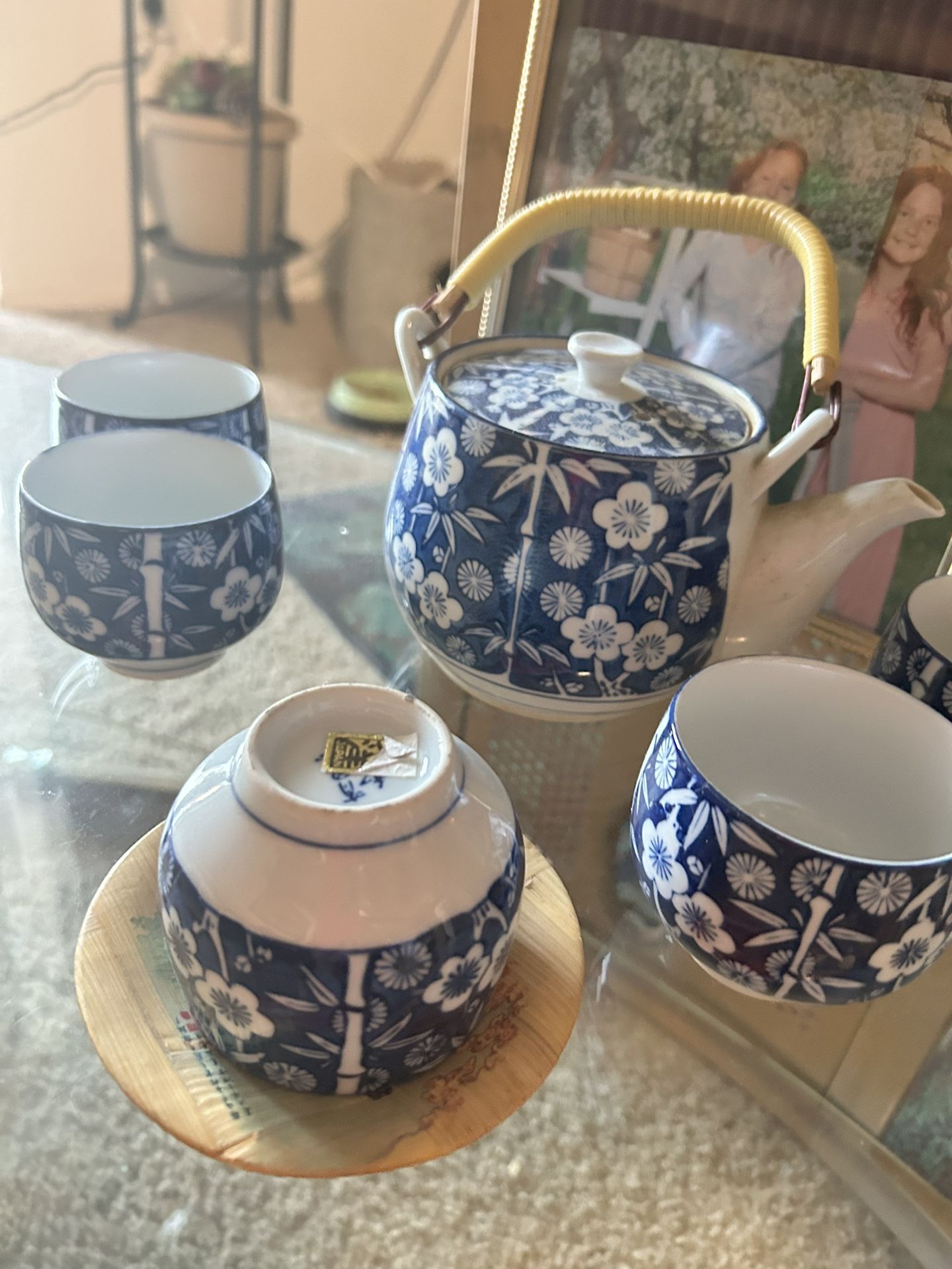 Authentic Japanese Tea Set Mint Condition