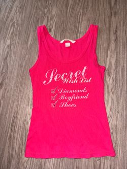 Victoria secrete tank Y2K