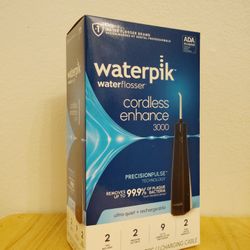 Waterpik Waterflosser Cordless Enhance 3000 (Brand New!) In Black 