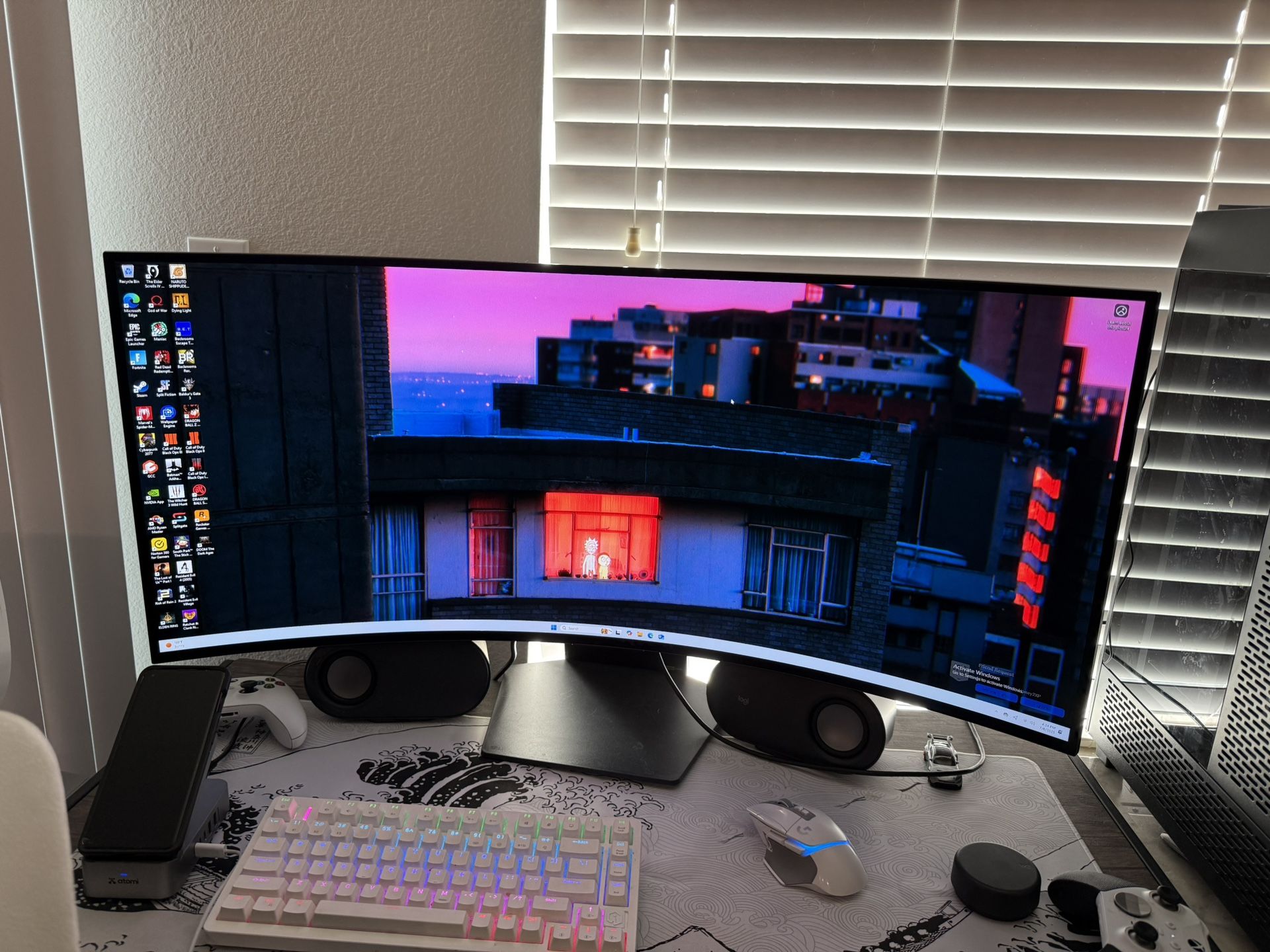 Lg 39 In Curved Oled Monitor