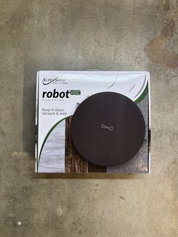 Supersonic SC-820SV Robot Vacuum & Dry Mop