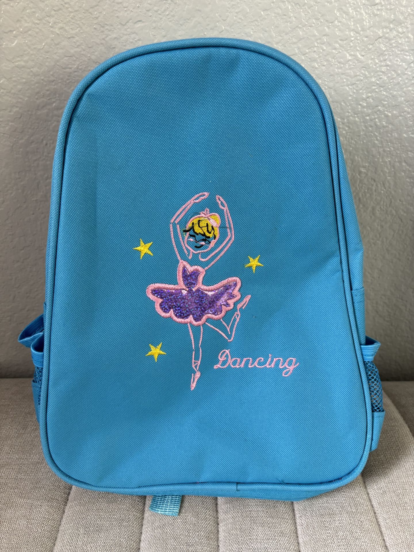 Toddler Blue Dance Backpack