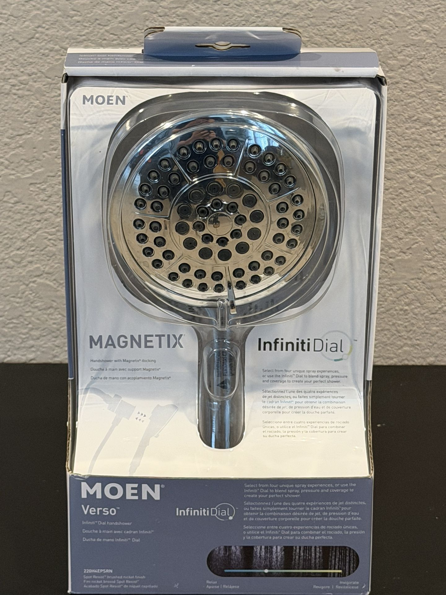 Moen Magnetix Infiniti Dial Shower-Head, Brand New