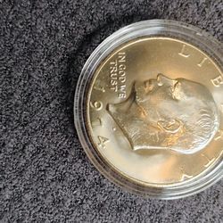 Eisenhower dollar coin
