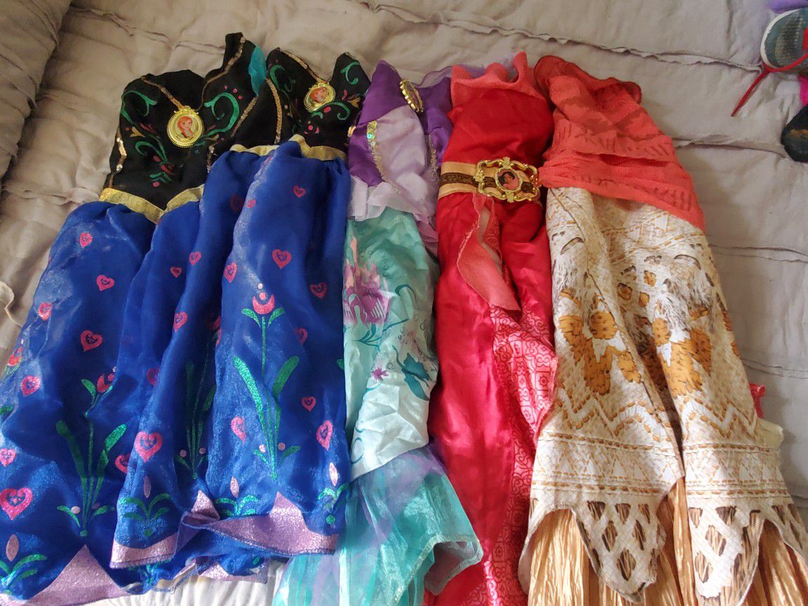 5 Disney Princess Costumes