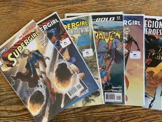 DC comics 6 Supergirl comics lot