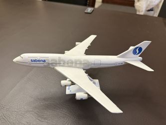 Model Airplane Sabena Air 747