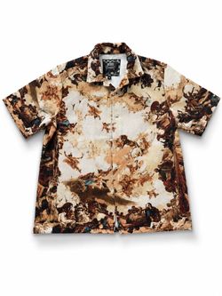 Rebel Vengeance Shirt Sleeve Button-Up Shirt