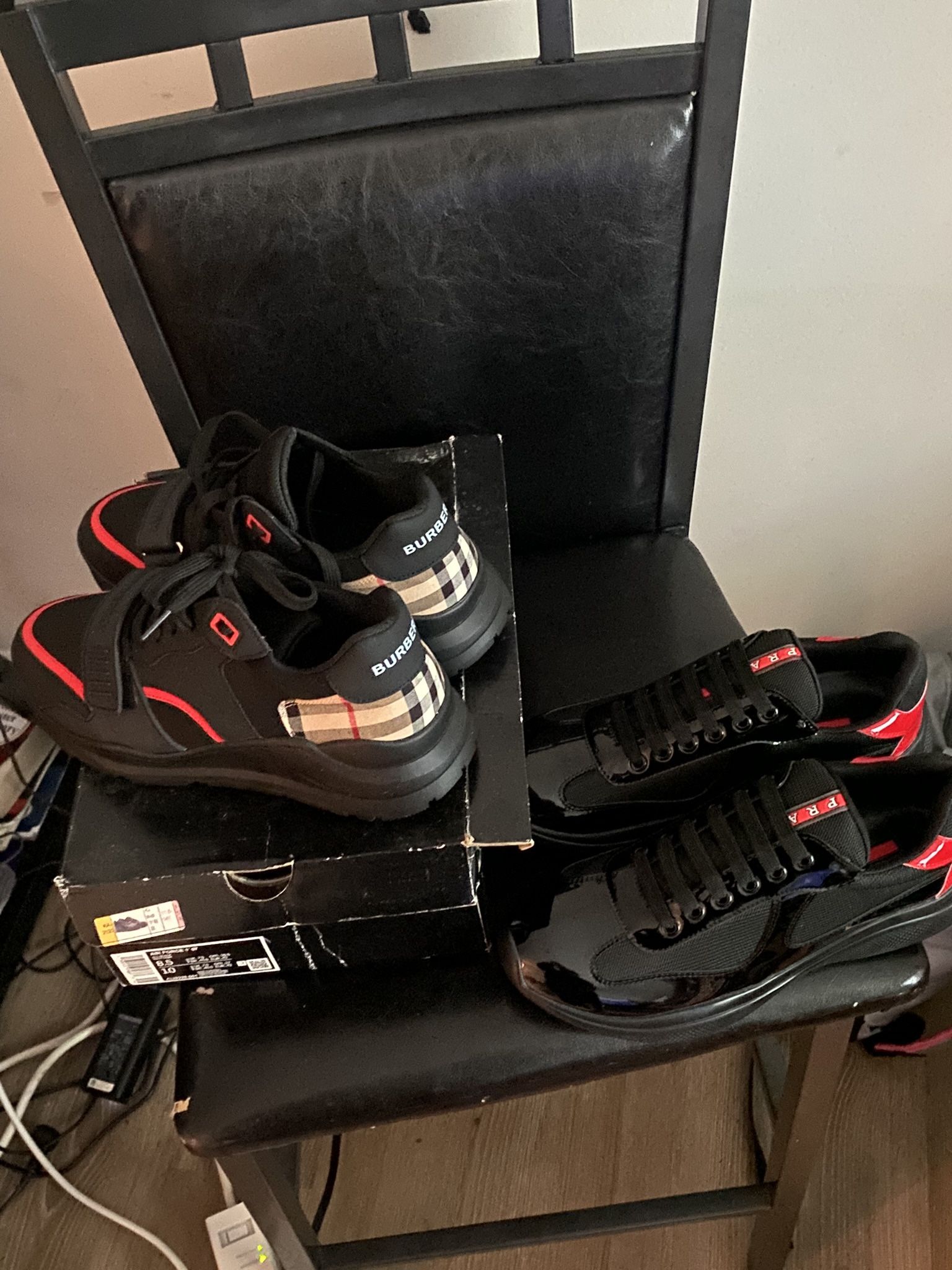 Prada, Burberry