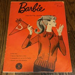 Barbie Magazine #1 1961 First Appearance Of Barbie 