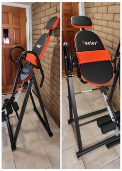 Teclor Inversion Table for Back Pain Relief, 350 lbs Cap