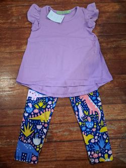 Girls Millie Loves Lily Top and Leggings Set