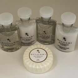 Bvlgari 5 Piece Travel Toiletries Set