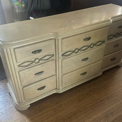 Dresser and chest set $250