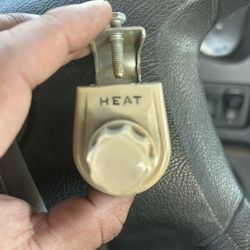 Car Original Vintage 1940's 1950's Under Dash HEAT Switch 