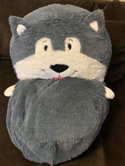 Flipazoo Plush Chair - Husky/Polar Bear