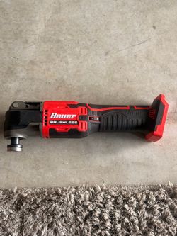 BAUER 20V Brushless Cordless Variable-Speed Oscillating Multi-Tool - Tool Only