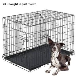 Lg Black Dog Kennel New In Box