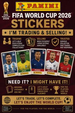 2026 World Cup Panini Sticker Trading