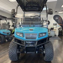 New Lifted Lithium Golf Cart