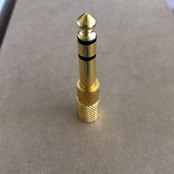 6x 6.35mm 1/4" Male Mono Plug To RCA Female Jack Audio Adapter Connector