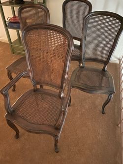 Vintage Solid wood Chairs! 4