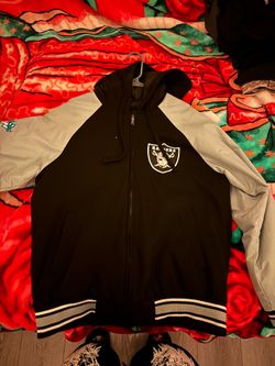 NFL Raiders windbreaker jacket